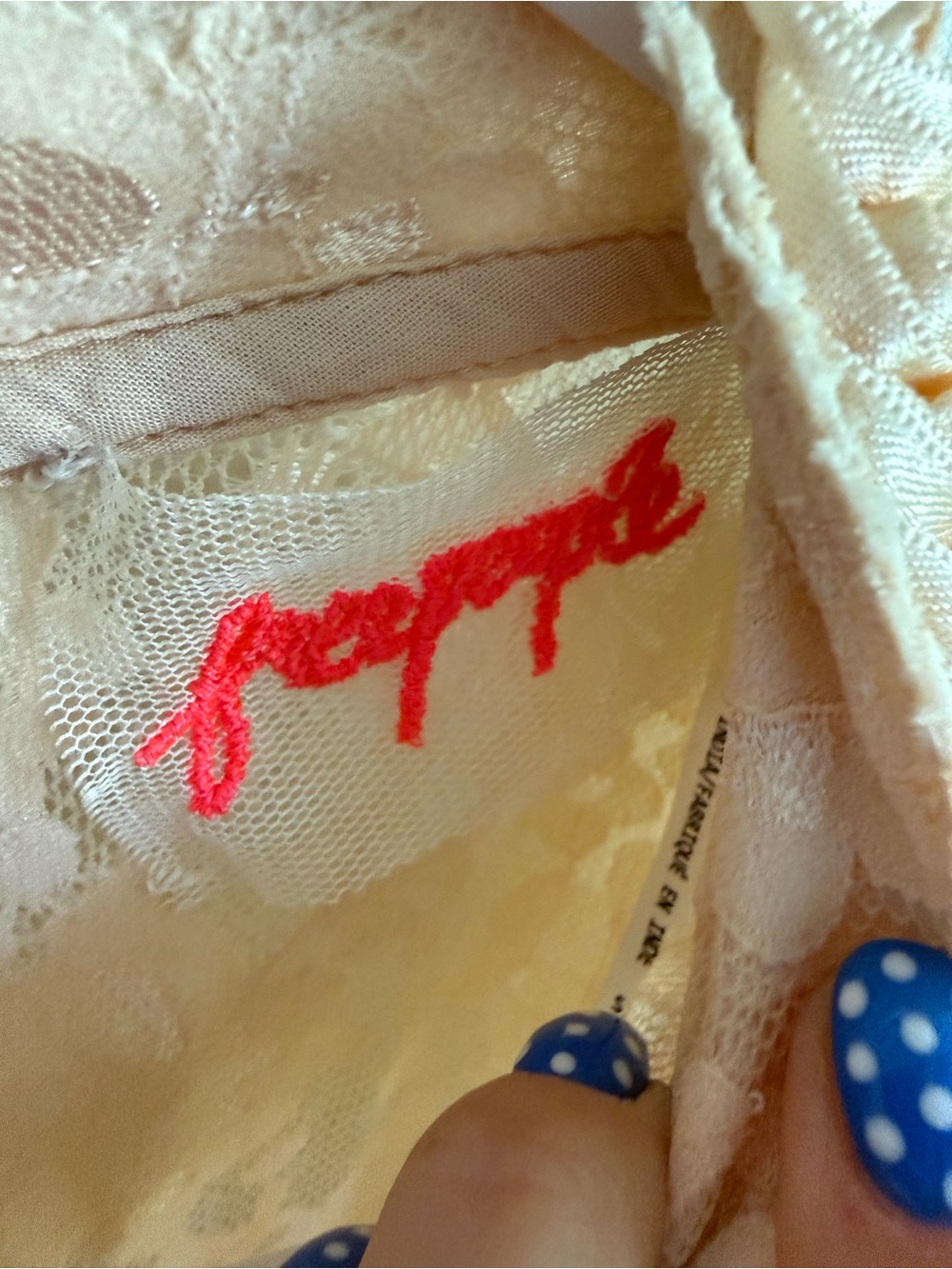 Free People Meringue Mini Dress - Picture 6 of 6